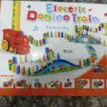 Electric Automatic Laying Domino Train Set with Lights & Sound