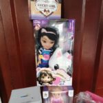 Girl Fashion Sweet Cat-Ear Anime Doll with Plush Kitty Companion