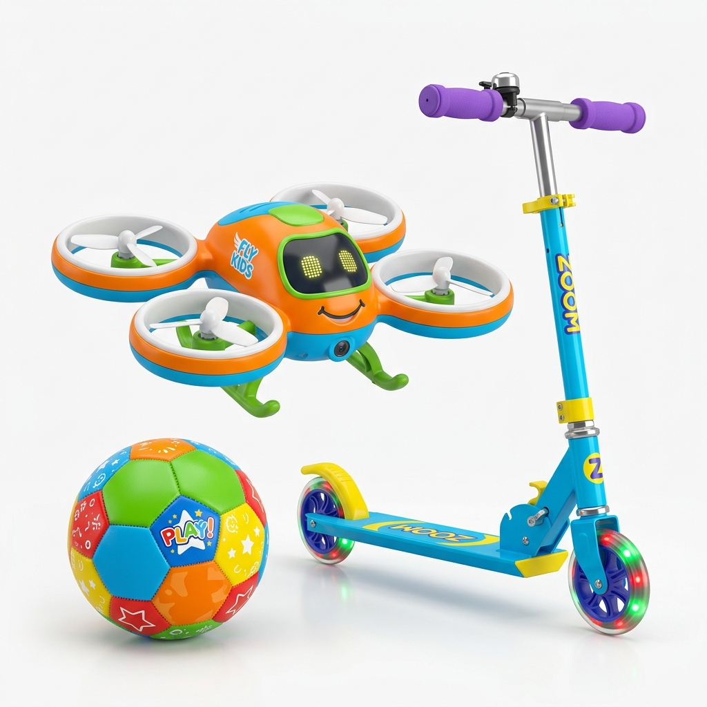 cat-outdoor-drones NebeKiddies SkyHawk 4K Dual-Camera GPS Drone - Image 1