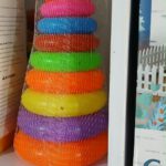 Classic Rainbow Stacking Rings & Rocking Tumbler Tower