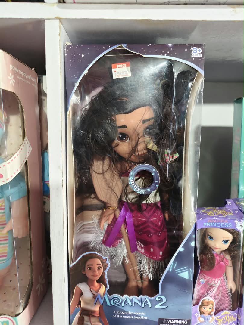 deluxe-multi-pocket-orthopedic-school-ba-nbk-bts-101 Disney Moana 2 Musical Adventure Singing Fashion Doll with Islander Outfit - Image 1
