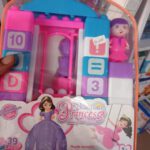 Princess Castle 39-Piece Building Block Puzzle Set with Garden Swing & Doll