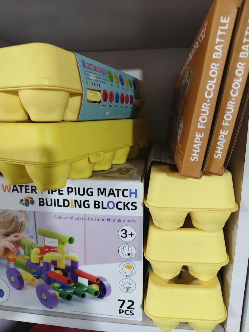 deluxe-pretend-cleaning-trolley-cart-mop-nbk-hou-157 Water Pipe Plug Match 72-Piece Building Blocks & Shape Four-Color Battle Game - Image 1