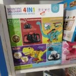 Scientific Discovery 4-in-1 STEAM Experiment Kit (Volcano, Robot Dinosaurs, Snow Mountain)