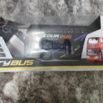 Remote Control Double-Decker City Tour Bus with Working Headlights