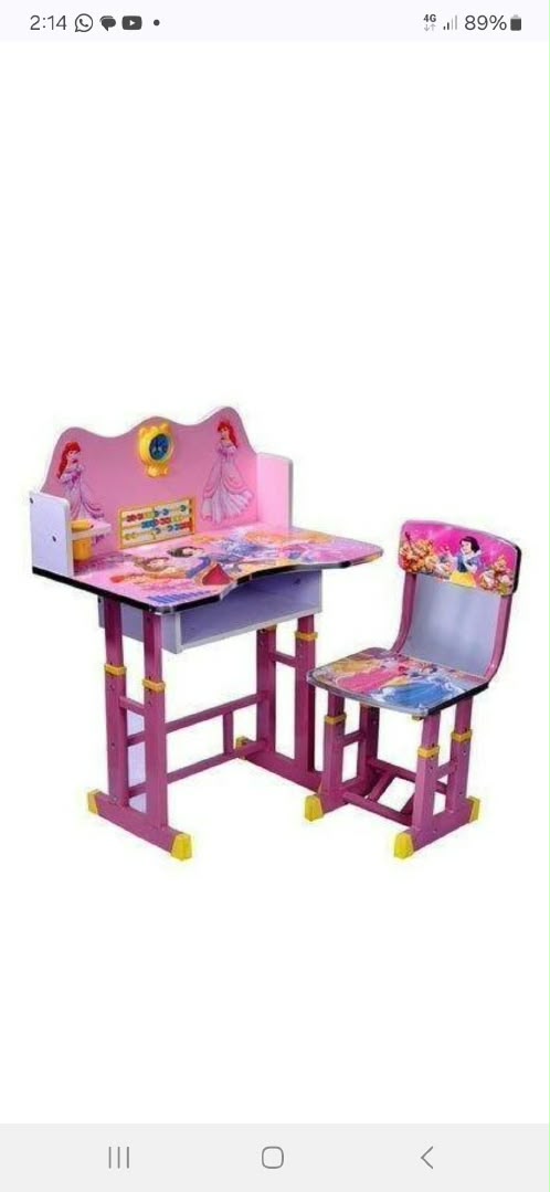 electric-rail-train-with-smoke-steam-sim-nbk-toy-176 Kids Ergonomic Height-Adjustable Study Desk & Chair Set - Disney Princess Pink with Drawer - Image 1