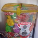 Jumbo Alphabet Learning & Stacking Blocks in Zippered Carrier Bag (18M+)