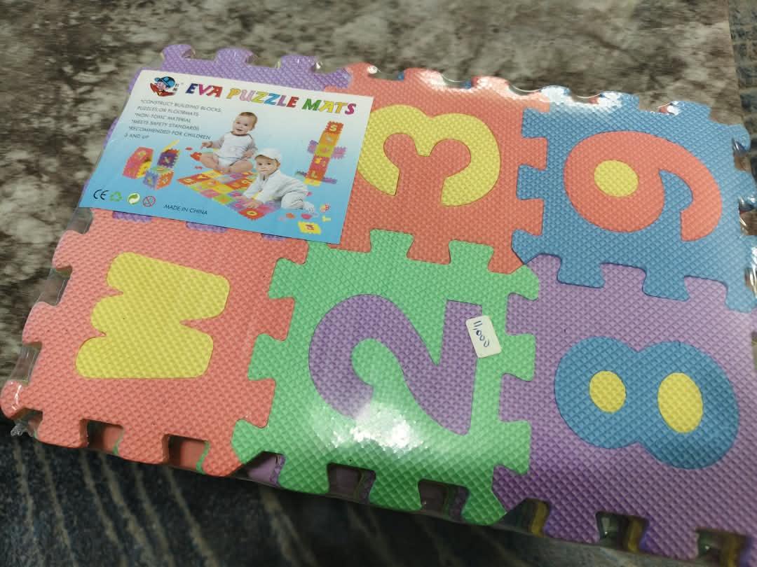 eva-alphabet-playmat Interlocking EVA Foam Alphabet & Numbers Puzzle Playmat - Image 1