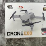 E88 Foldable 4K Dual-Camera RC Quadcopter Drone with Controller