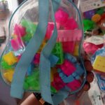 Toddler Building Blocks Backpack Carrier Playset with Shoulder Straps