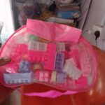 Toddler Jumbo Pastel Building Blocks in Zippered Tote Carrier Bag