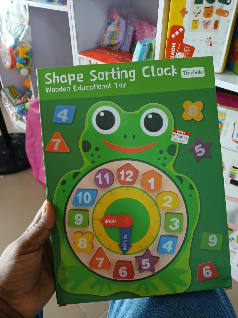 inflatable-family-lounge-pool-with-built-nbk-out-174 Treehole Frog Shape Sorting Clock Wooden Educational Toy with Geometric Numbers - Image 1