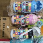 Inflatable Swimming Arm Bands & Pool Float Ring Set