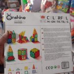 Onshine Colorful Magnetic Tiles Little Engineer Designer 3D Castle Set