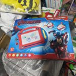 Marvel Avengers Magnetic Drawing Graffiti Board with Stylus & Stampers