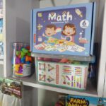 Math Manipulatives Set 6 Themes Transportation & Number Matching Board
