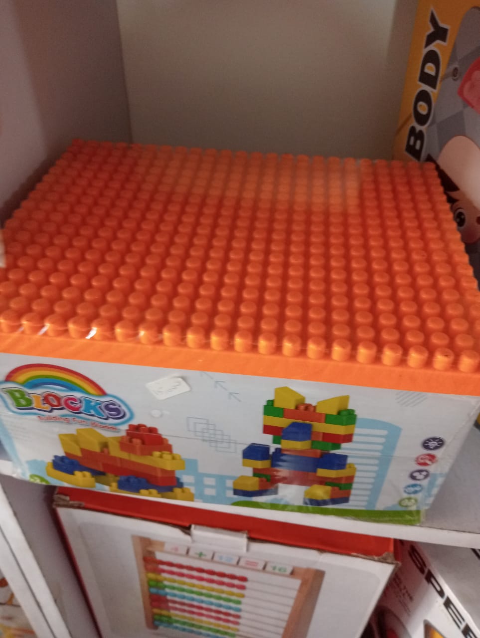 kids-bowling-set-with-foam-pins-and-ball-nbk-out-091 BLOCKS Building Fun Blocks Storage Bin with Building Baseplate Lid - Image 1