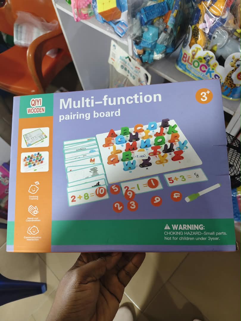 kids-vanity-dressing-table-with-sound-mi-nbk-hou-114 Qiyi Wooden Multi-Function Pairing Board with Alphabet, Math Numbers & Spelling Cards - Image 1