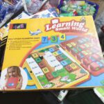 Self-Study Arithmetic & Multiplication Board Game with Number Tiles