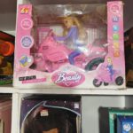 HX New Style Beauty Princess Doll on Electric Motor Scooter with Lights & Music
