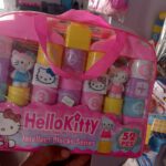 Hello Kitty 52-Piece Intellect Learning & Counting Blocks Carrier Bag
