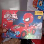 Spider-Man Bump & Go Spray Roadster with 3D Lights & Sound