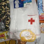 Children's Hospital Nurse Career Roleplay Costume Set with Stethoscope