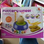 CUTE SUNLIGHT Electric Pottery Wheel Studio with Sculpting Clay, Paints & Palette (NO. 103)