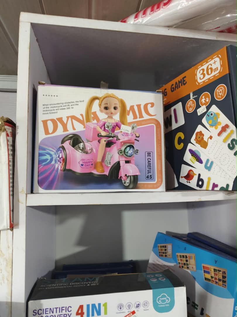 wooden-dollhouse-miniature-living-room-s-nbk-hou-108 Dynamic 360° Rotating Stunt Motorcycle with Fashion Doll & Light-Up Sidecar - Image 1