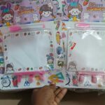 Mini Desktop Tabletop Whiteboard Easel Set with Marker & Eraser (Cute Summer Edition)