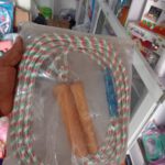 Classic Children's Braided Skipping Jump Rope with Wooden Handles